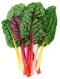 Rainbow chard.