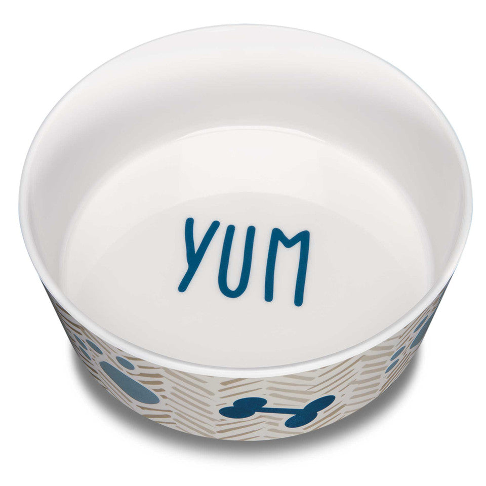 Dolce Yum Chevron Bowl