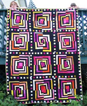 Fire and Ice Quilt by Melissa J Will
